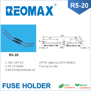 引線式保險絲座(In-Line Fuse Holders)